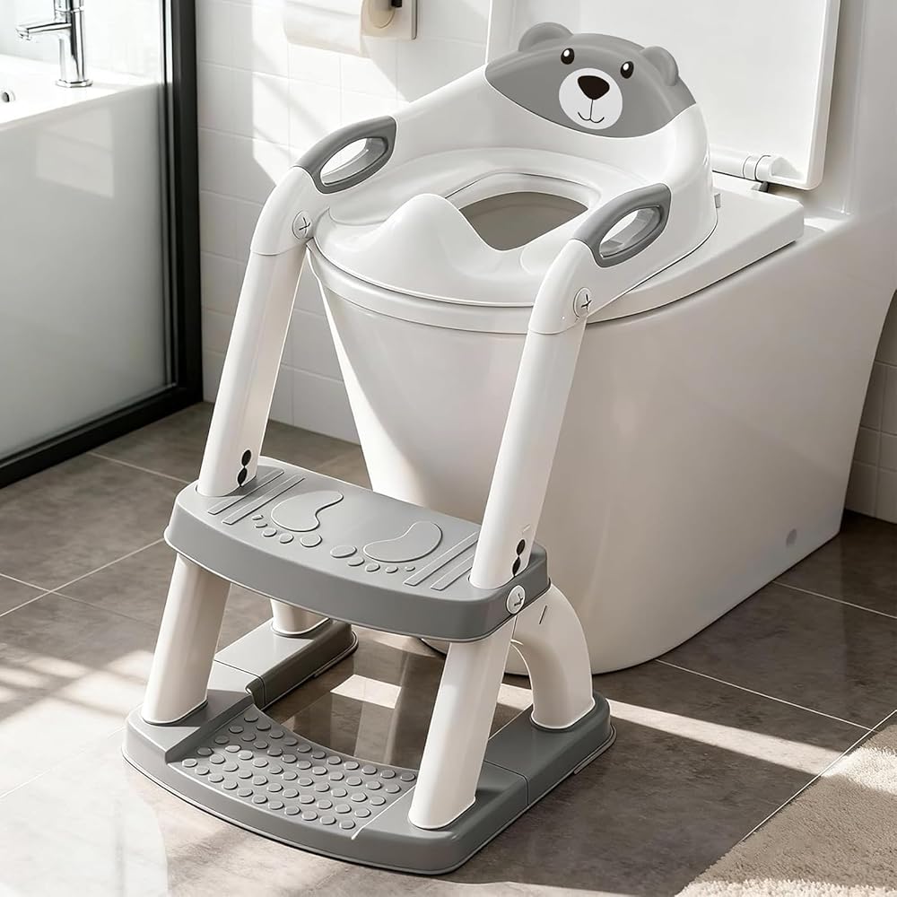 SKYROKU Potty Training Seat with Step Stool